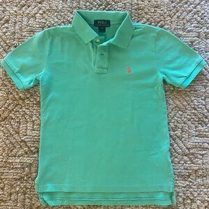 Polo by Ralph Lauren Kids Aqua Polo Shirt